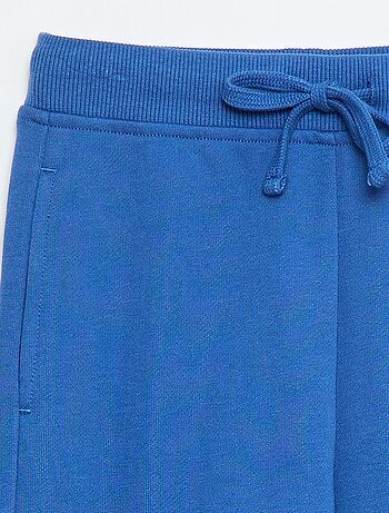 Pantalon de jogging uni avec taille élastiquée
