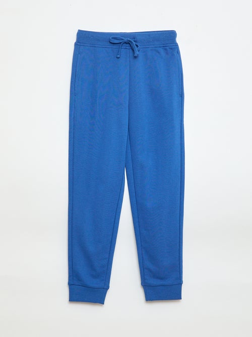 Pantalon de jogging uni avec taille élastiquée - Kiabi Pantalon de jogging uni avec taille élastiquée - Kiabi