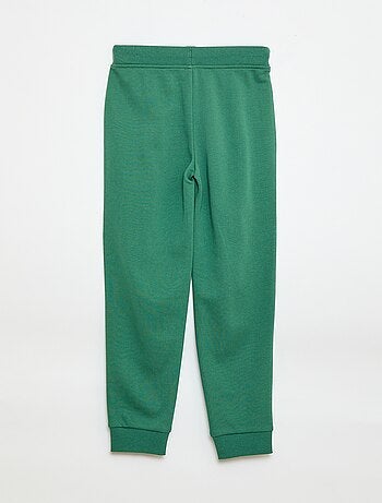 Pantalon de jogging uni avec taille élastiquée