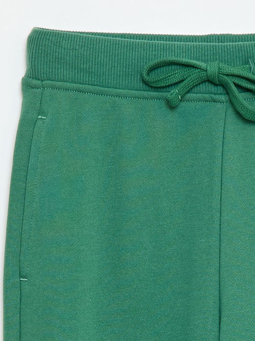 Pantalon de jogging uni avec taille élastiquée - Kiabi Pantalon de jogging uni avec taille élastiquée - Kiabi