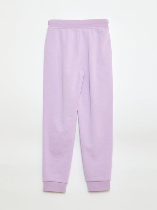 Pantalon de jogging uni avec taille élastiquée - Kiabi