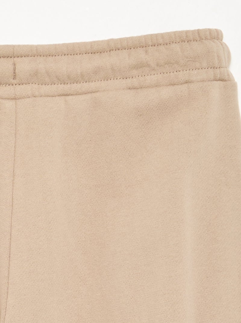 Pantalon de jogging uni Beige - Kiabi