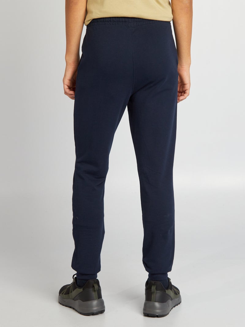 Pantalon de jogging uni Bleu - Kiabi