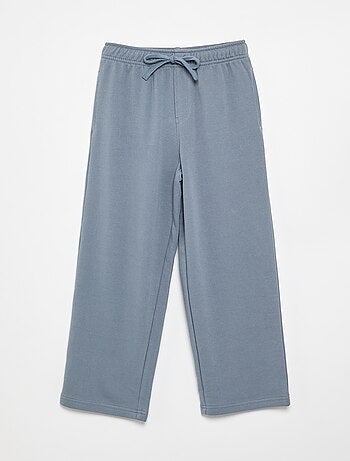 Pantalon de jogging uni en French Terry
