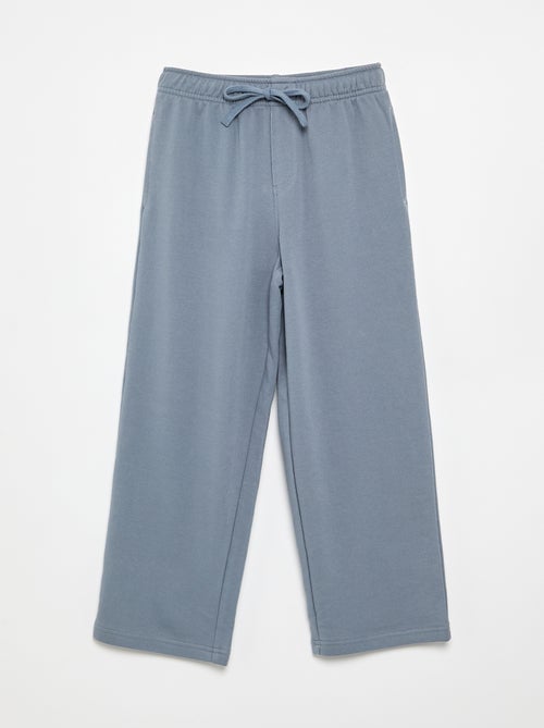 Pantalon de jogging uni en French Terry - Kiabi Pantalon de jogging uni en French Terry - Kiabi