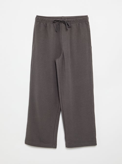 Pantalon de jogging uni en French Terry - Kiabi Pantalon de jogging uni en French Terry - Kiabi