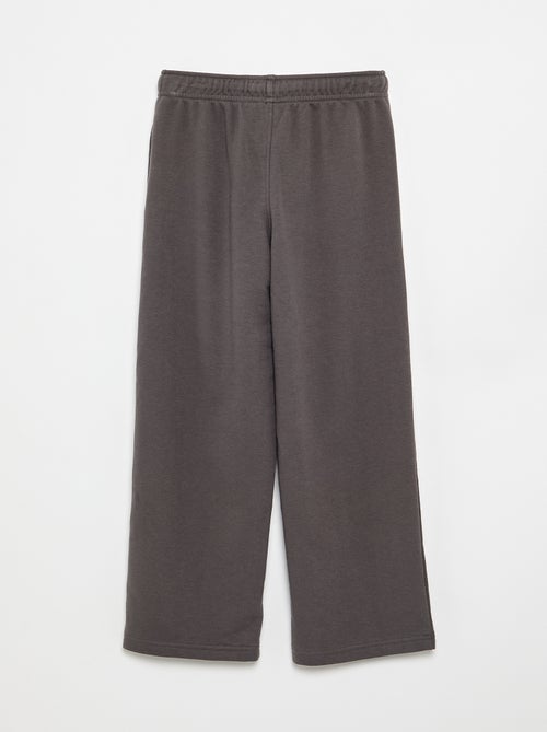 Pantalon de jogging uni en French Terry - Kiabi Pantalon de jogging uni en French Terry - Kiabi