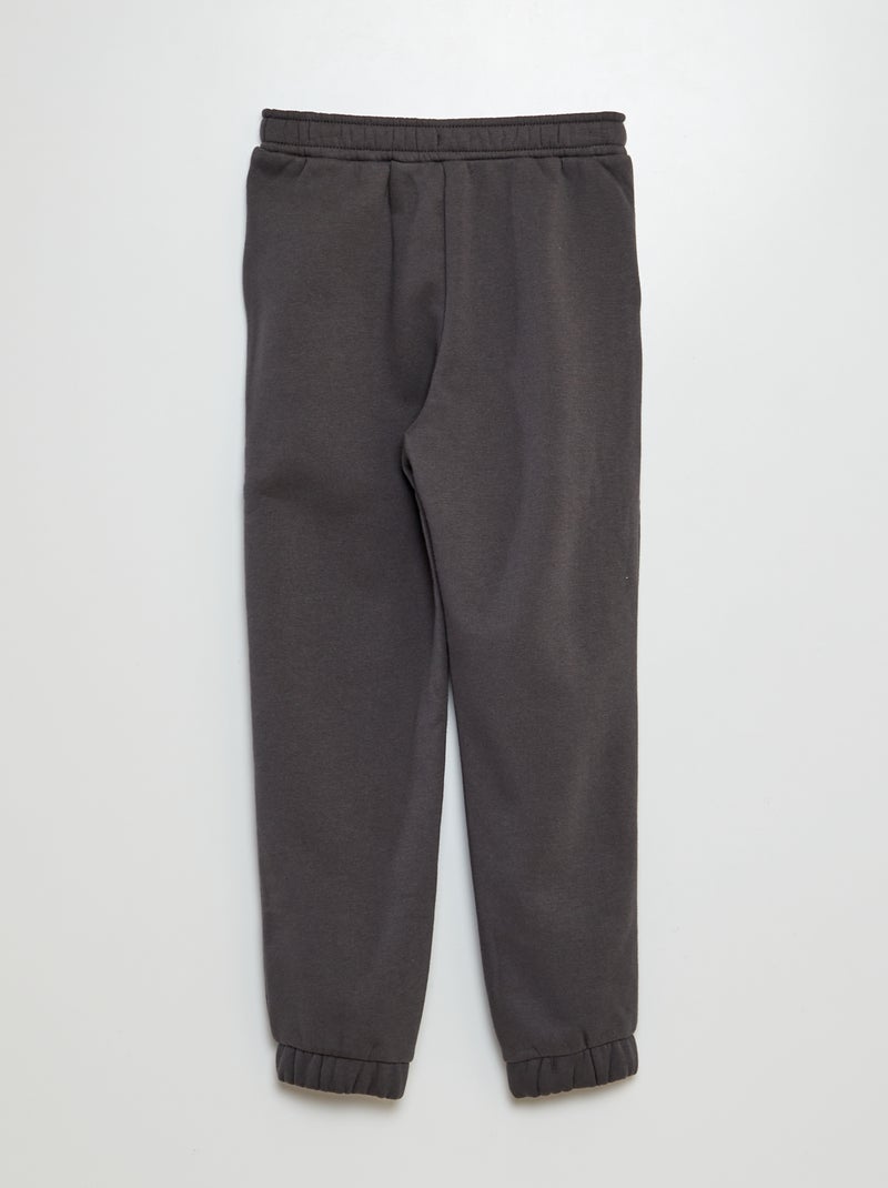 Pantalon de jogging uni gris - Kiabi