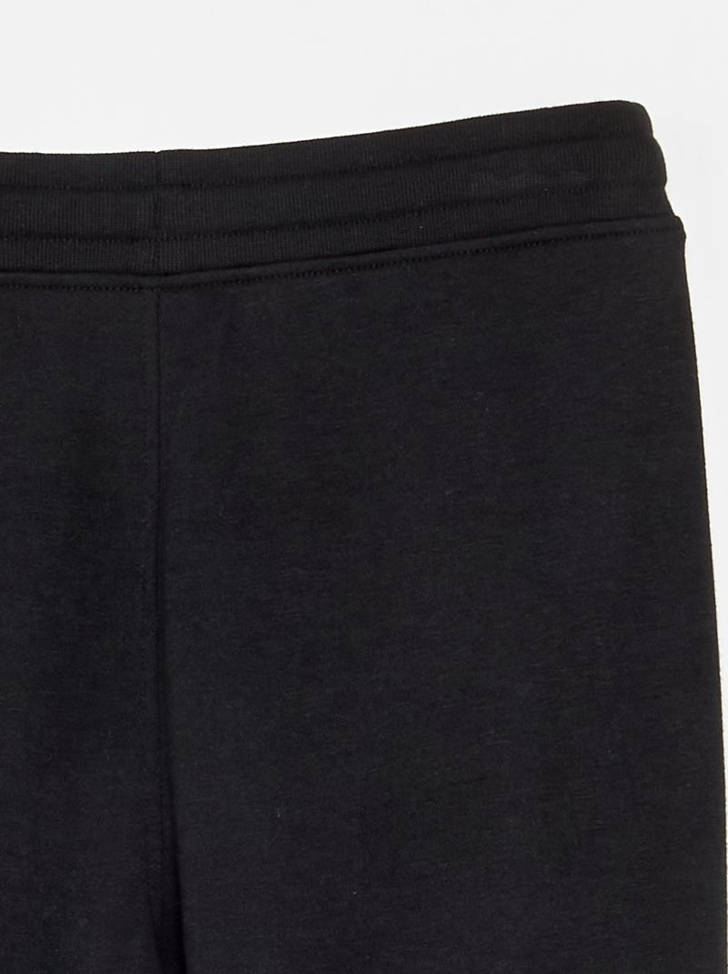 Pantalon de jogging uni Noir - Kiabi