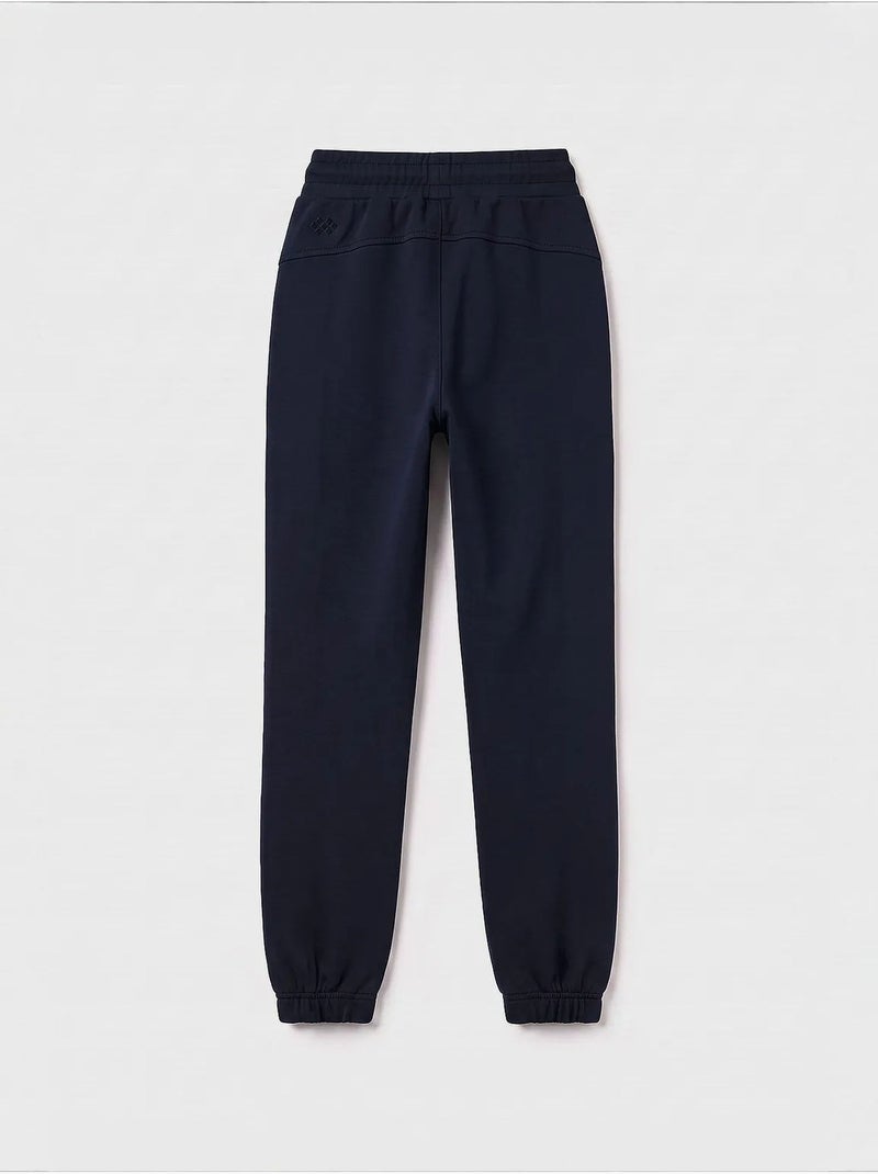 Pantalon de jogging unisexe jeunesse à taille élastique tommy Bleu marine - Kiabi