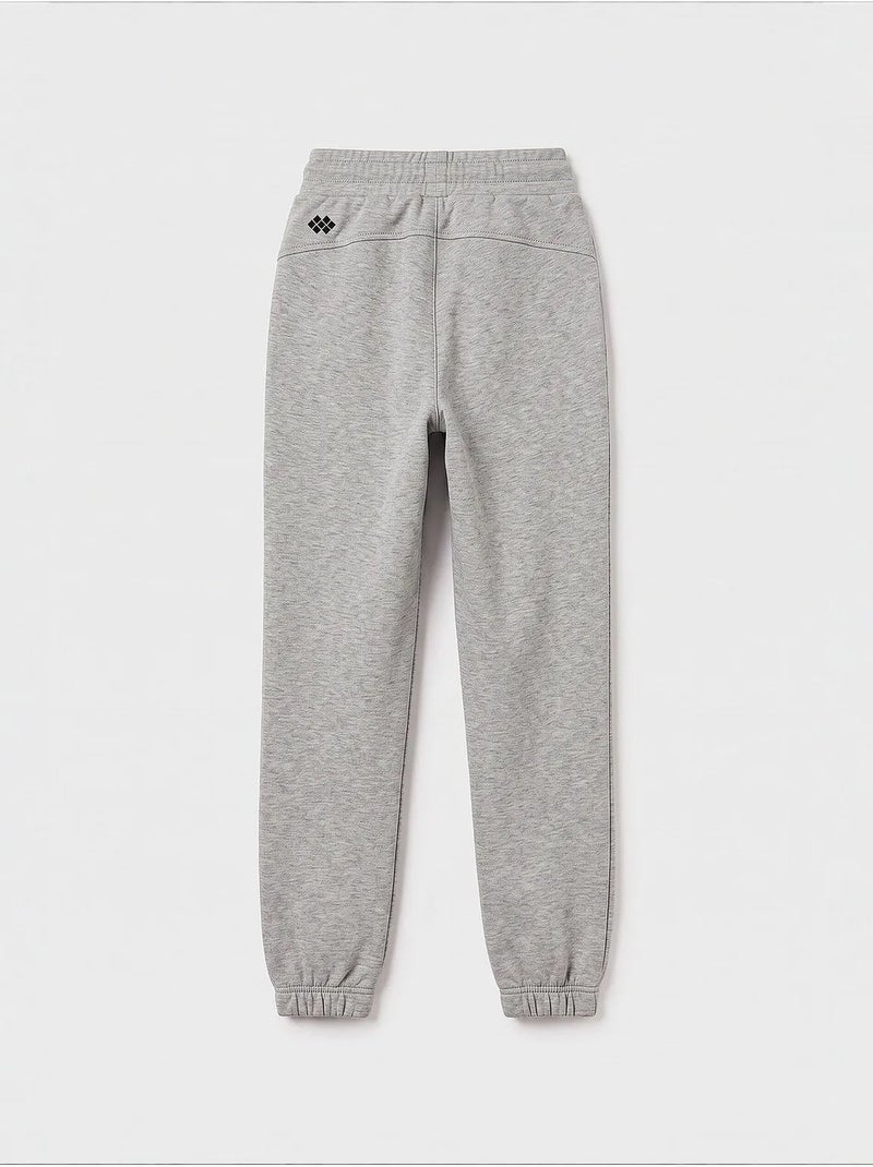 Pantalon de jogging unisexe jeunesse à taille élastique tommy Gris clair - Kiabi