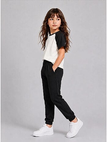 Pantalon de jogging unisexe junior à jambe fuselée tommy