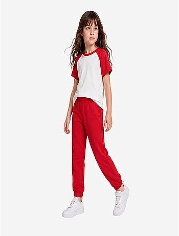 Pantalon de jogging unisexe junior à jambe fuselée tommy