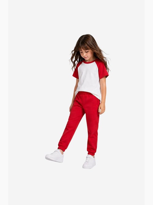 Pantalon de jogging unisexe junior à jambe fuselée tommy - Kiabi Pantalon de jogging unisexe junior à jambe fuselée tommy - Kiabi