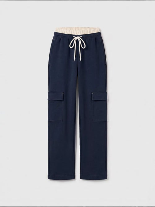 Pantalon de jogging unisexe junior à taille élastique tommy - Kiabi Pantalon de jogging unisexe junior à taille élastique tommy - Kiabi
