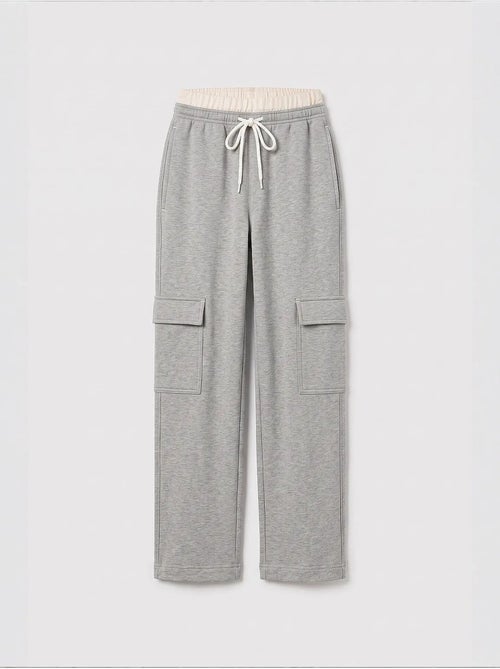 Pantalon de jogging unisexe junior à taille élastique tommy - Kiabi Pantalon de jogging unisexe junior à taille élastique tommy - Kiabi