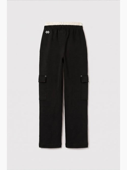 Pantalon de jogging unisexe junior à taille élastique tommy - Kiabi Pantalon de jogging unisexe junior à taille élastique tommy - Kiabi