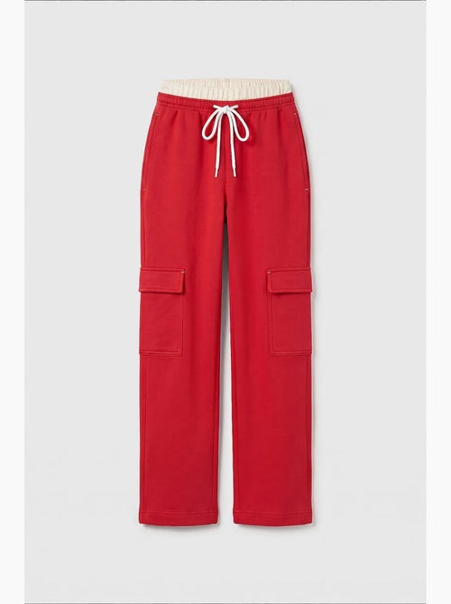 Pantalon de jogging unisexe junior à taille élastique tommy - Kiabi Pantalon de jogging unisexe junior à taille élastique tommy - Kiabi