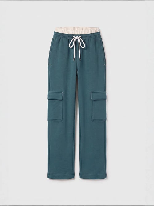 Pantalon de jogging unisexe junior à taille élastique tommy - Kiabi Pantalon de jogging unisexe junior à taille élastique tommy - Kiabi
