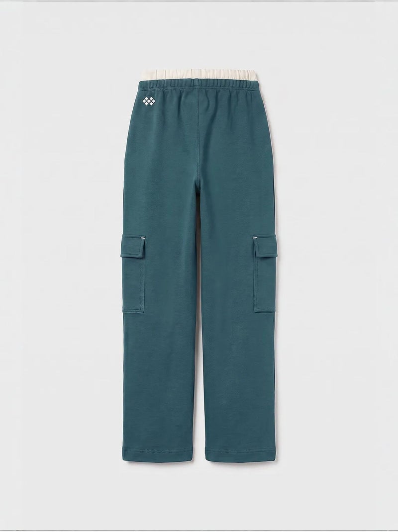 Pantalon de jogging unisexe junior à taille élastique tommy Vert foncé - Kiabi