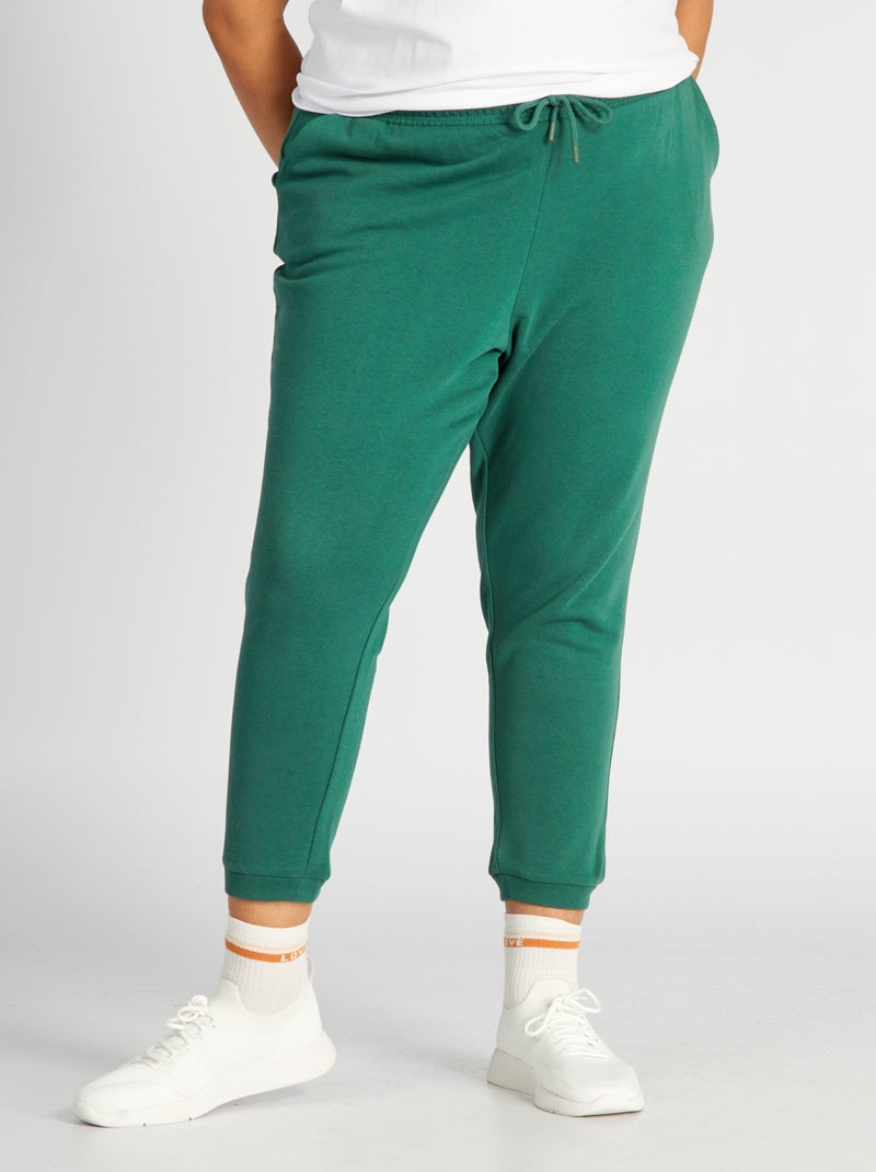 Pantalon de jogging Vert - Kiabi