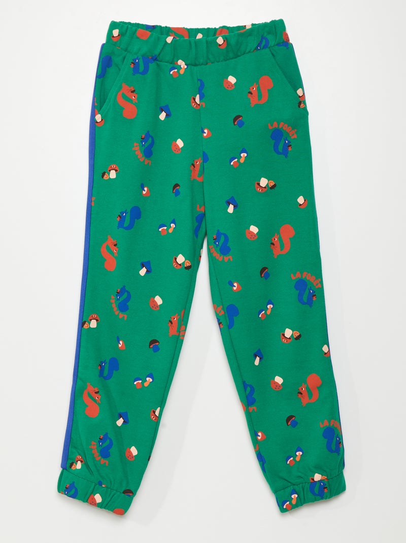 Pantalon de jogging Vert - Kiabi