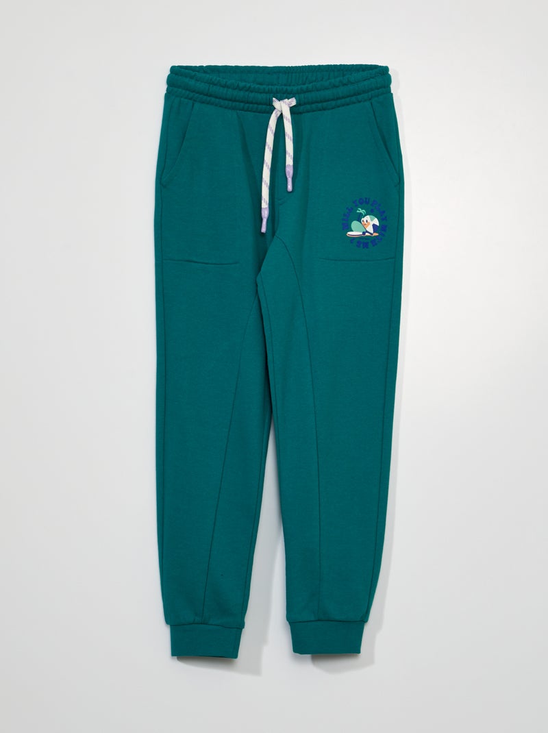 Pantalon de jogging Vert - Kiabi