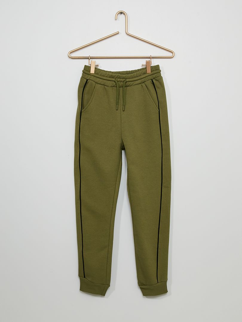Pantalon de jogging vert - Kiabi
