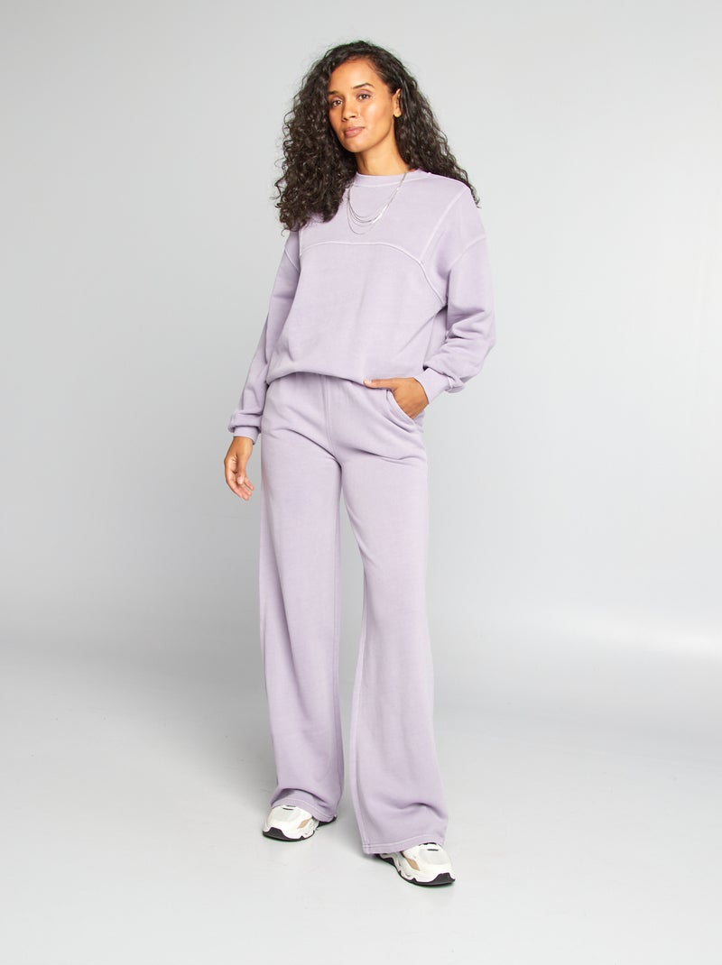 Pantalon de jogging Violet - Kiabi