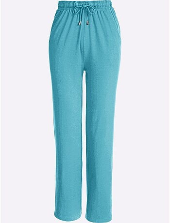 Pantalon de loisirs avec ceinture élastique et cordon - Taille standard - Moda Vilona