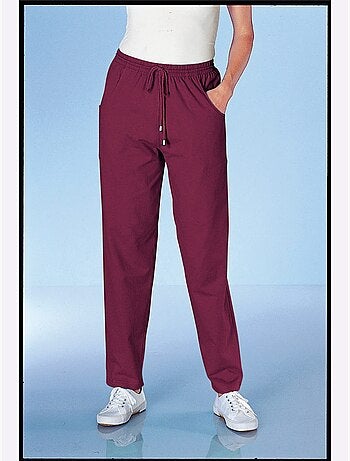 Pantalon de loisirs avec ceinture élastique et cordon - Taille standard - Moda Vilona