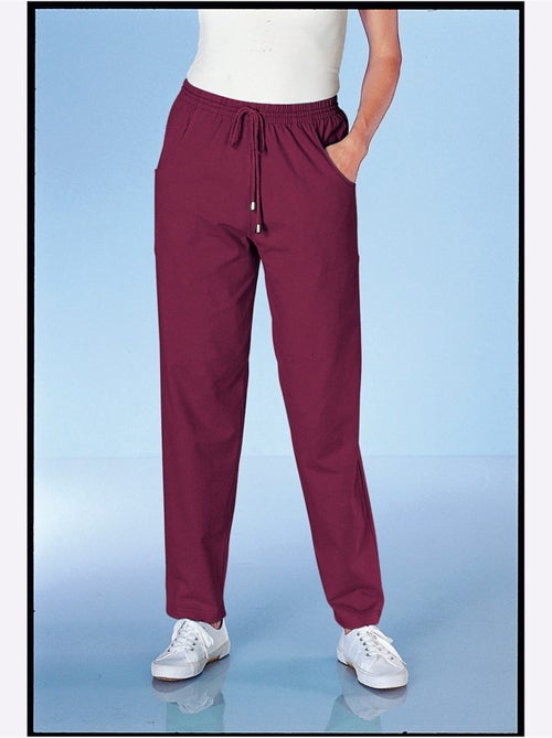 Pantalon de loisirs avec ceinture élastique et cordon - Taille standard - Moda Vilona - Kiabi Pantalon de loisirs avec ceinture élastique et cordon - Taille standard - Moda Vilona - Kiabi
