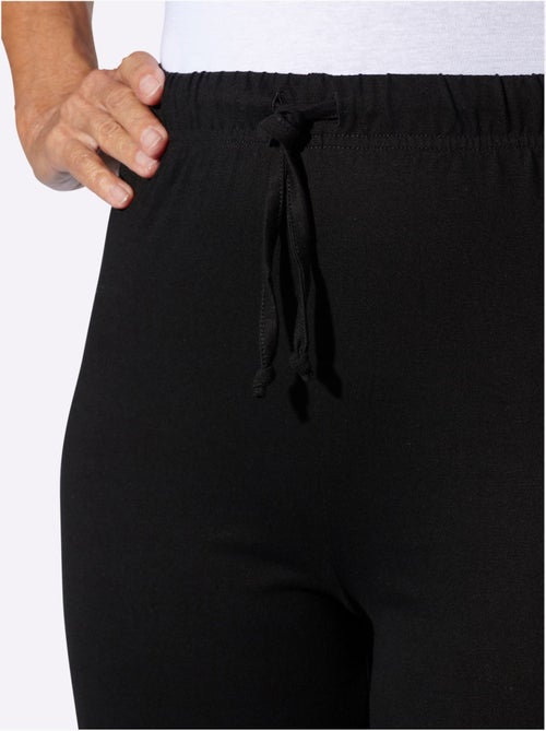 Pantalon de loisirs avec ceinture élastique et imprimé graphique - Taille standard - Moda Vilona - Kiabi