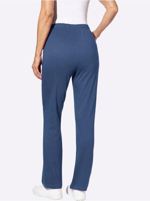 Pantalon de loisirs avec ceinture élastique et imprimé relax - taille standard - moda vilona - Kiabi