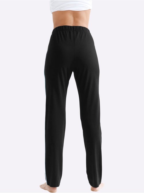 Pantalon de loisirs avec ceinture élastique et poches zippées - Taille standard - Moda Vilona - Kiabi