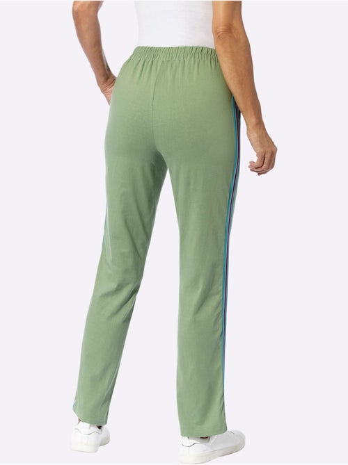 Pantalon de loisirs avec ceinture élastique et rayures latérales - Taille standard - Moda Vilona - Kiabi Pantalon de loisirs avec ceinture élastique et rayures latérales - Taille standard - Moda Vilona - Kiabi