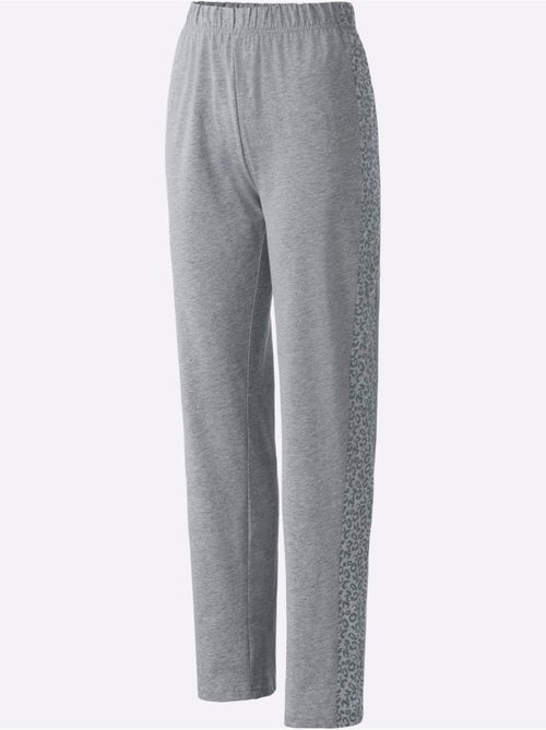 Pantalon De Loisirs Empiècement Affinant - Taille Standard - Moda Vilona - Kiabi