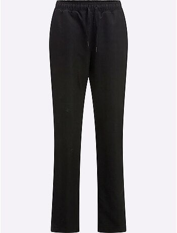 Pantalon de loisirs en microfibre avec ceinture élastique et poches - Taille standard - Moda Vilona