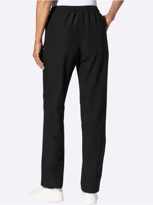 Pantalon de loisirs en microfibre avec ceinture élastique et poches - Taille standard - Moda Vilona - Kiabi