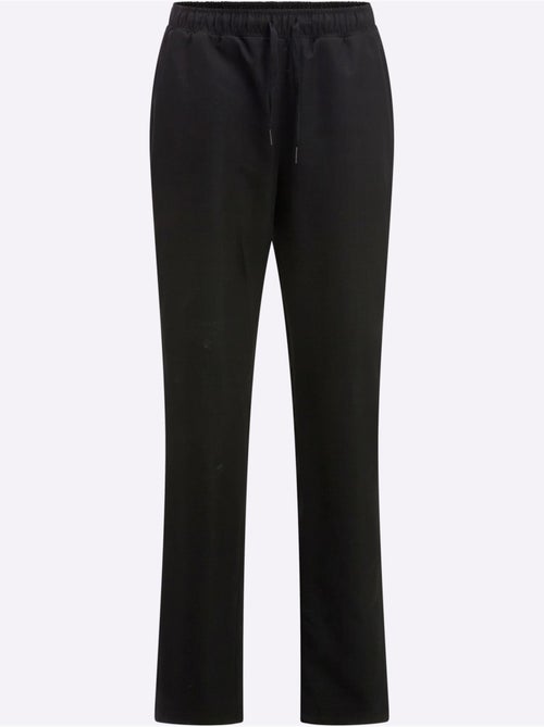 Pantalon de loisirs en microfibre avec ceinture élastique et poches - Taille standard - Moda Vilona - Kiabi