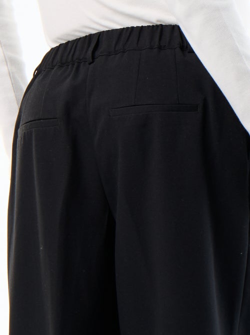 Pantalon de maternité à pinces - Kiabi