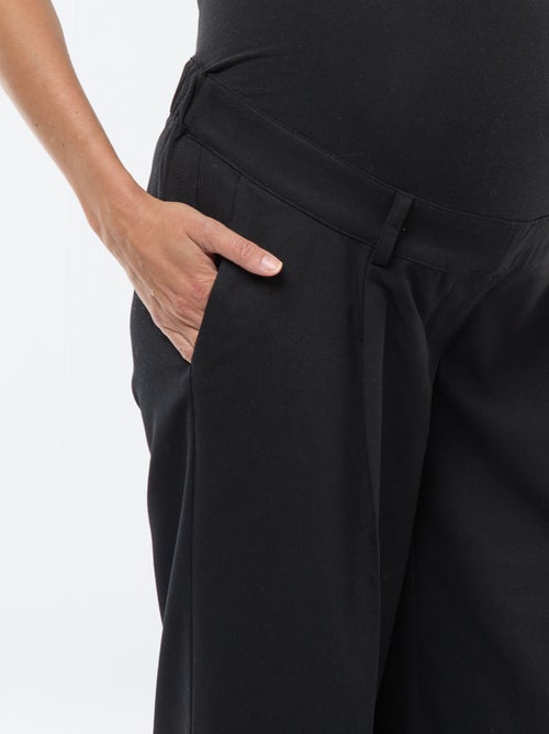 Pantalon de maternité coupe large de maternité - Kiabi