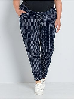 Pantalon de maternité en maille - Kiabi