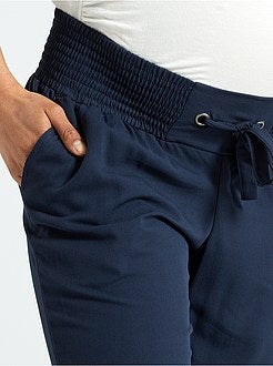 Pantalon de maternité fluide - Kiabi