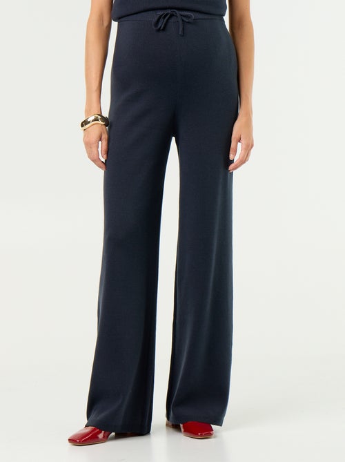 Pantalon de maternité large en maille - Kiabi Pantalon de maternité large en maille - Kiabi