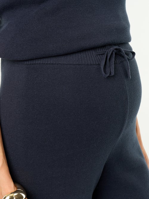 Pantalon de maternité large en maille - Kiabi Pantalon de maternité large en maille - Kiabi