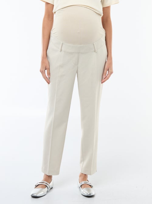 Pantalon de maternité large en maille Milano - Kiabi