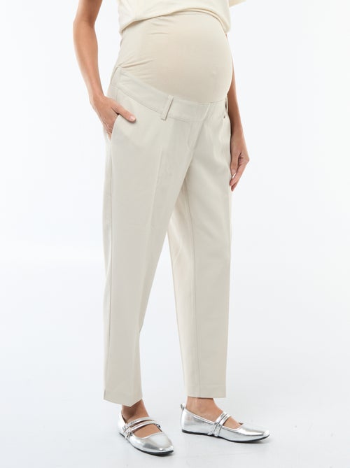 Pantalon de maternité large en maille Milano - Kiabi