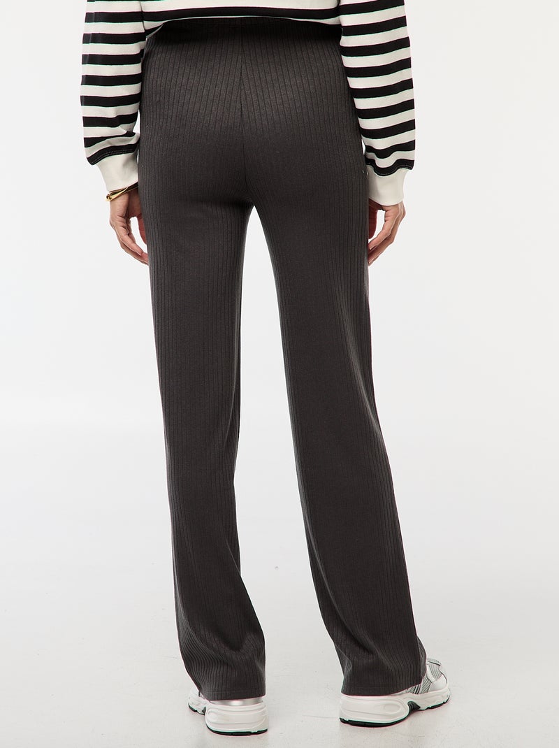 IQYU Legging De Maternité Thermique Doublé - Collants De Maternité D'hiver - Pantalon De Maternité Thermique En Coton - Legging Long Thermique Pour