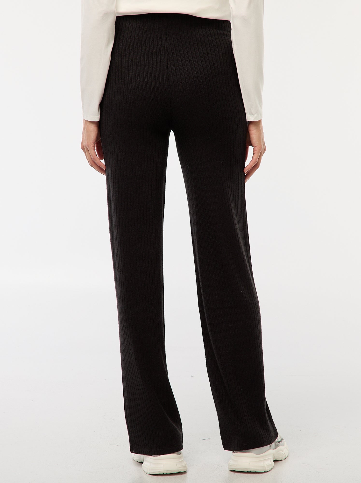Pantalon De Maternité Taille Haute Doux Et Extensible - Coupe Large, élastique Confort, 65% Rayonne - Tailles S à XXL